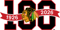 100-year Anniversary Chicago Blackhawks NHL Super Chexx Pro Bubble Hockey