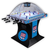 100 Year Anniversary New York Rangers NHL Super Chexx Pro Bubble Hockey Arcade Innovative Concepts in Entertainment