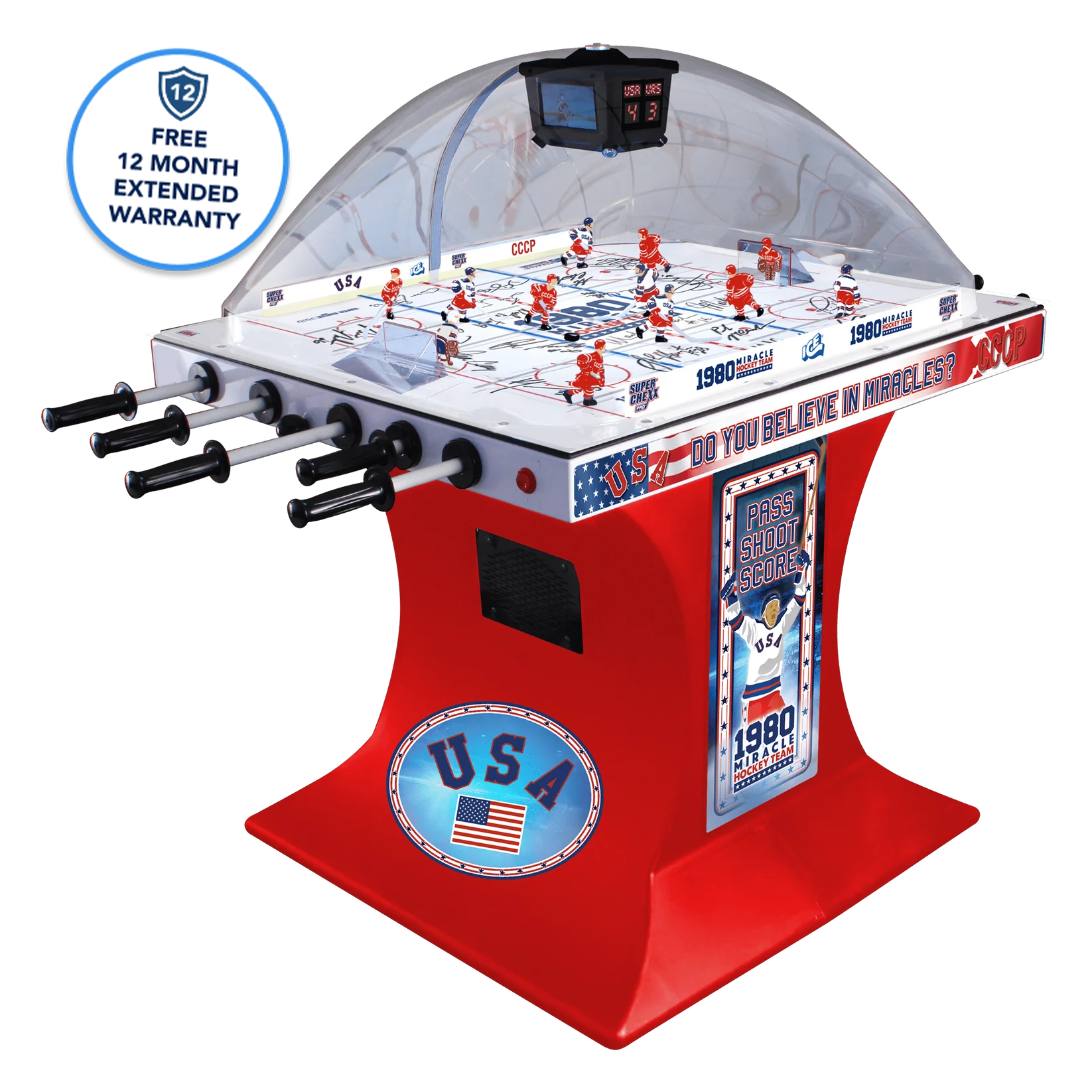 1980 Miracle Hockey Team Chexx Ice Game