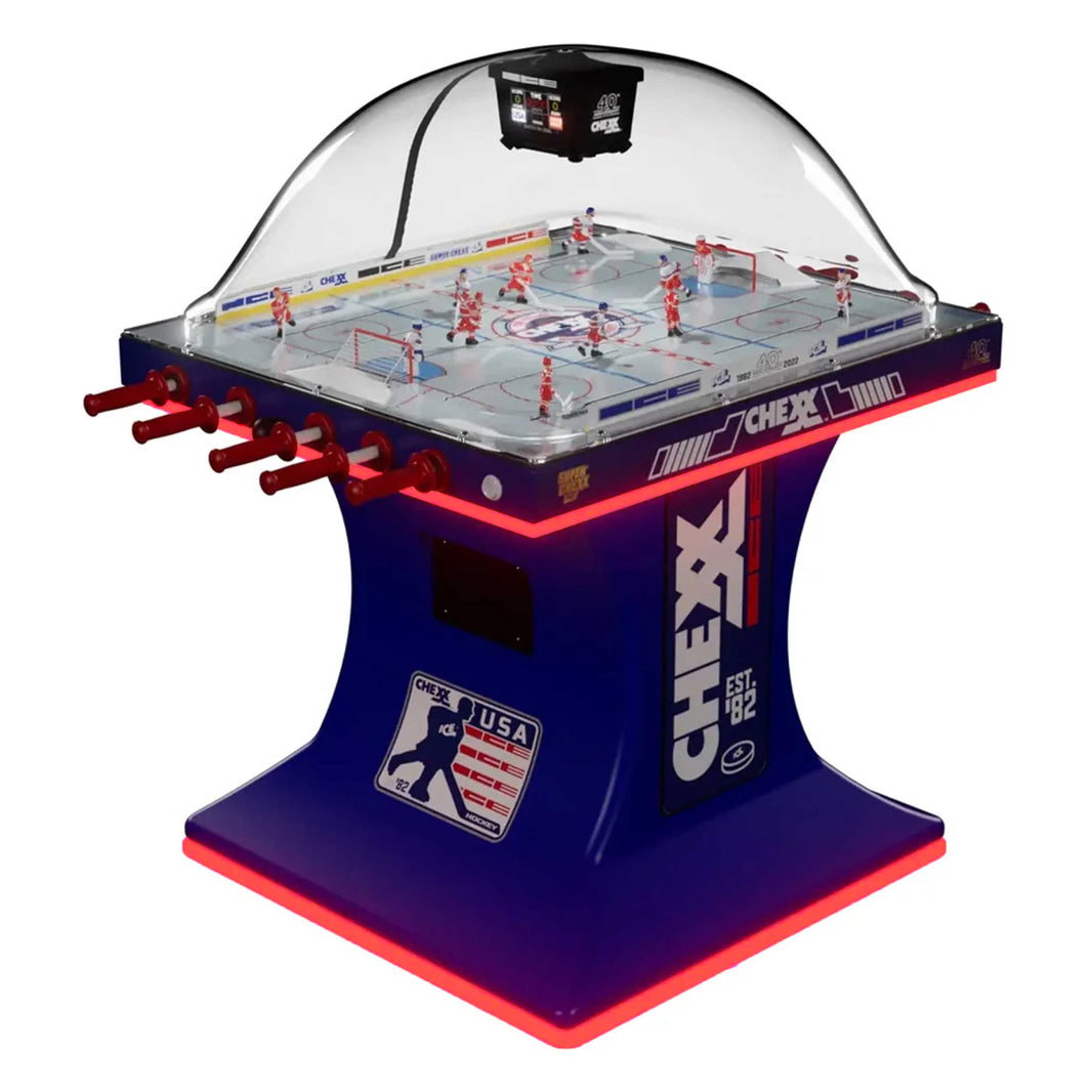 Ready to Ship | 40th Anniversary Original Chexx Bubble Hockey Arcade Innovative Concepts in Entertainment