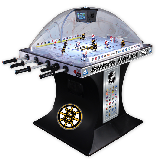 Boston Bruins NHL Super Chexx Pro Bubble Hockey Arcade Innovative Concepts in Entertainment   