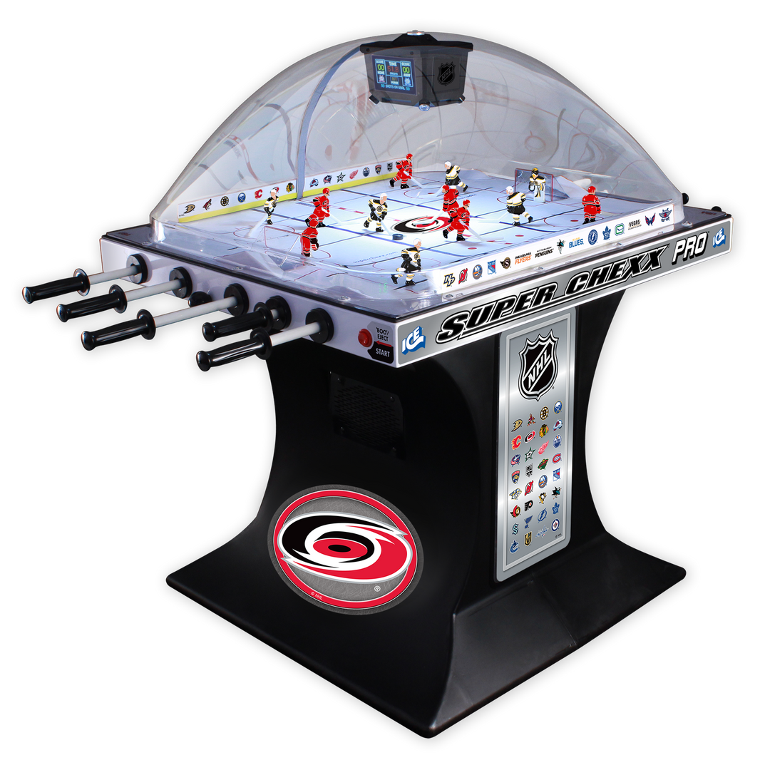 Carolina Hurricanes NHL Super Chexx Pro Bubble Hockey Arcade Innovative Concepts in Entertainment   