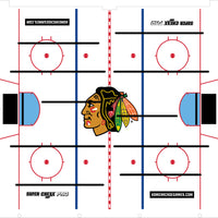 Chicago Blackhawks NHL Super Chexx Pro Bubble Hockey Arcade Innovative Concepts in Entertainment