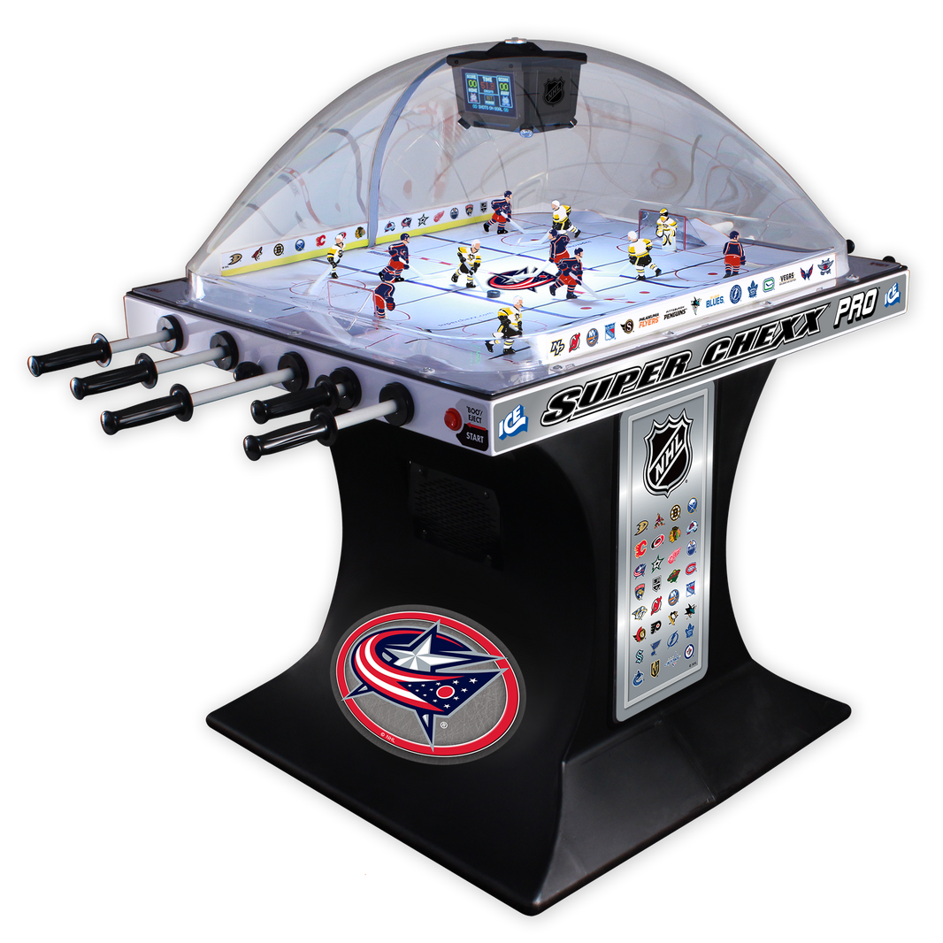 Columbus Blue Jackets NHL Super Chexx Pro Bubble Hockey Arcade Innovative Concepts in Entertainment   