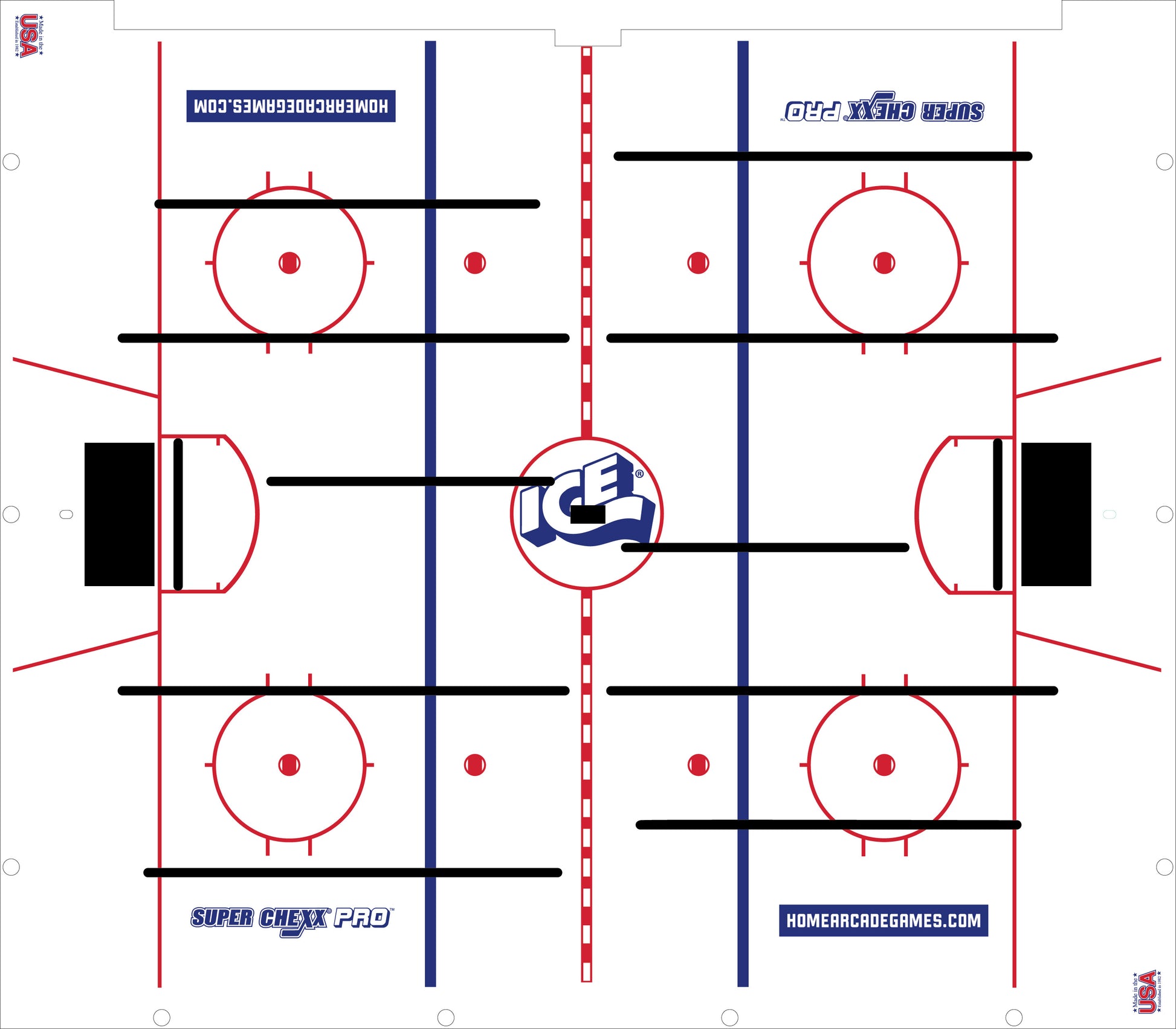 Calgary Flames NHL Super Chexx Pro Bubble Hockey Arcade Innovative Concepts in Entertainment