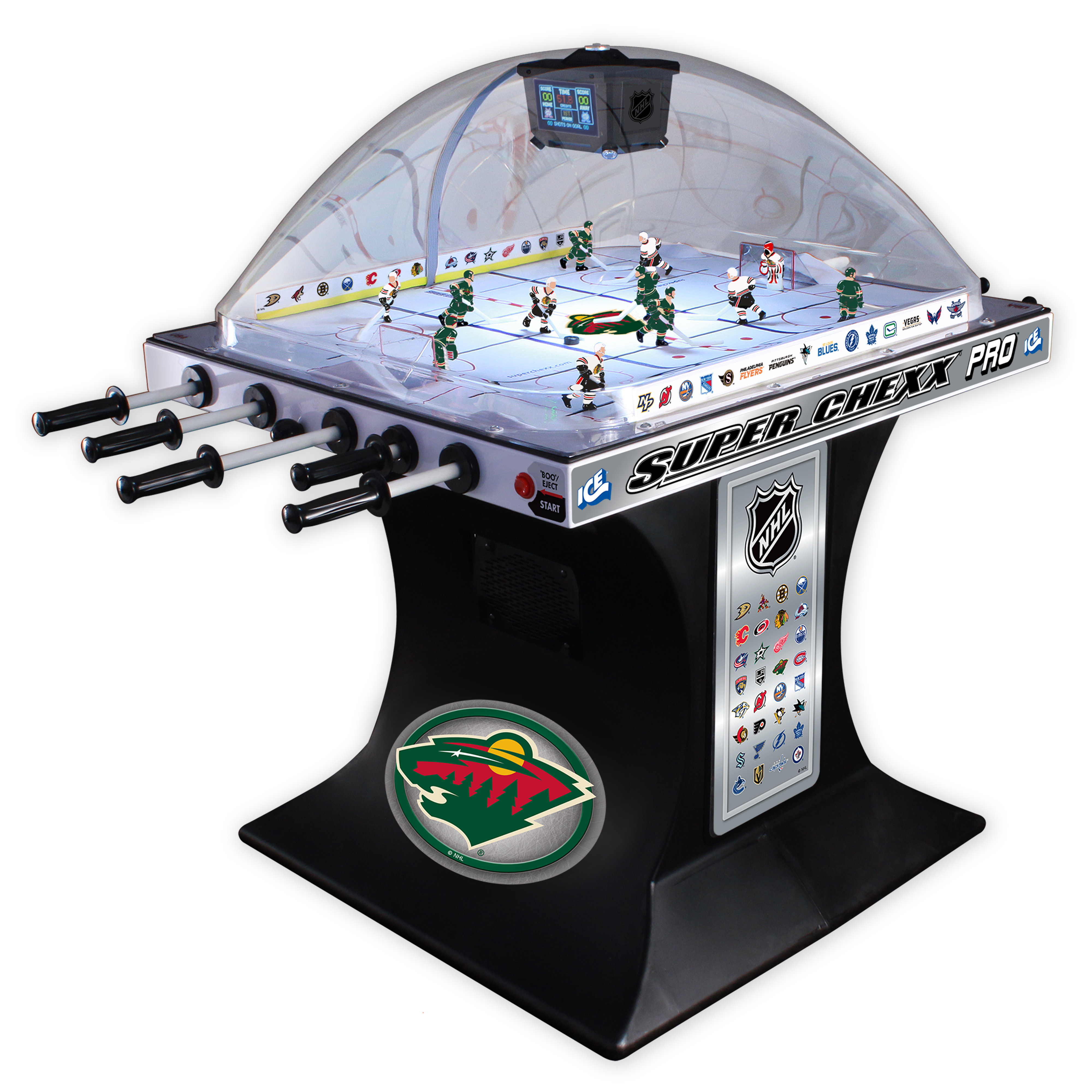 Minnesota Wild NHL Super Chexx Pro Bubble Hockey
