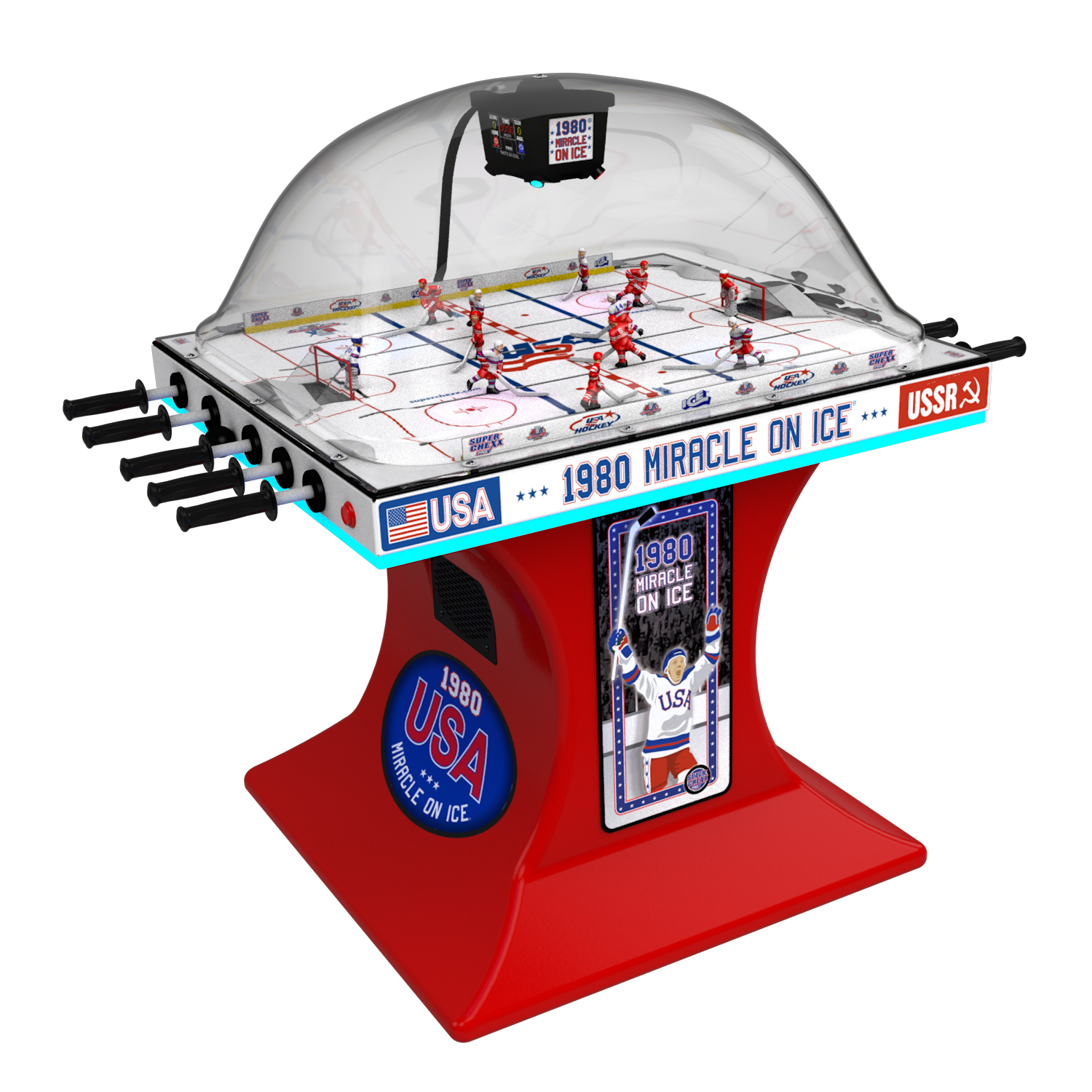 Licensed USA Hockey "Miracle On Ice" Edition Super Chexx Pro® Ice Game