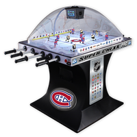 Montreal Canadiens NHL Super Chexx Pro Bubble Hockey Arcade Innovative Concepts in Entertainment   