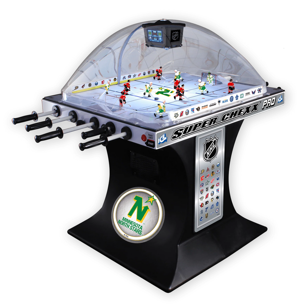 North Stars NHL Super Chexx Pro Bubble Hockey Arcade Innovative Concepts in Entertainment   