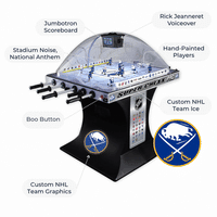 100 Year Anniversary Boston Bruins NHL Super Chexx Pro Bubble Hockey Arcade Innovative Concepts in Entertainment