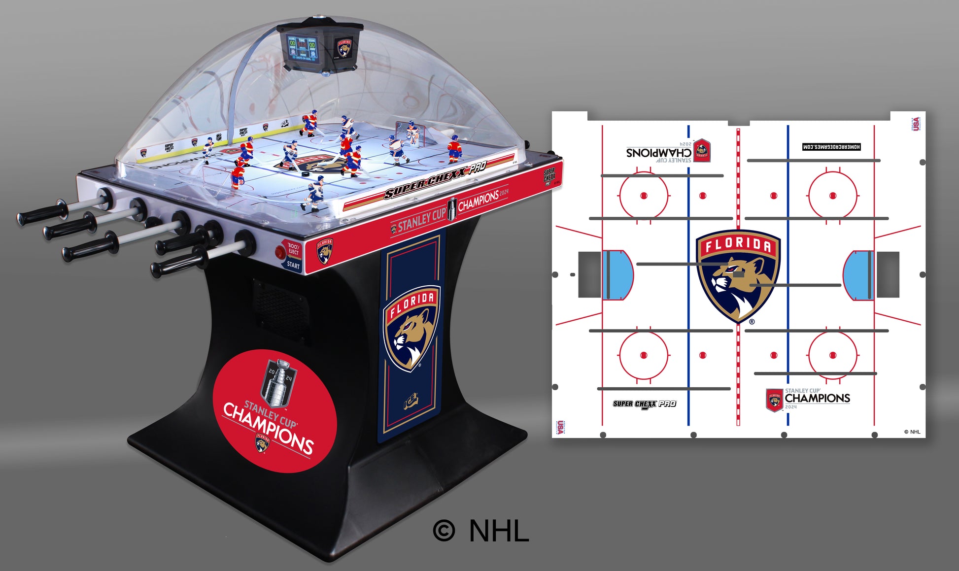 NHL® 2024 Stanley Cup Super Chexx PRO® Arcade Innovative Concepts in Entertainment   