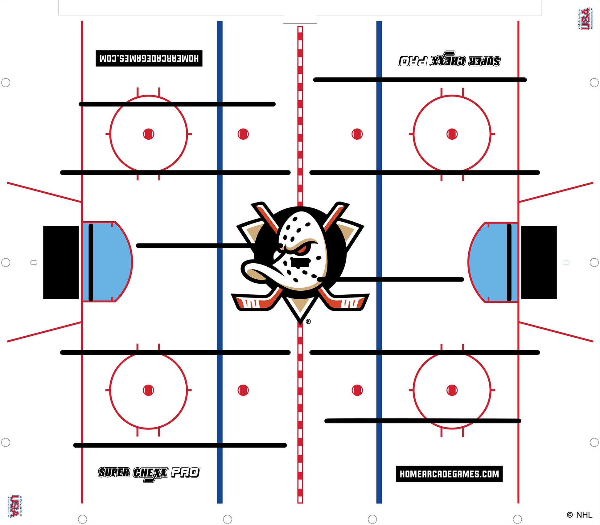 CHOOSE CENTER ICE LOGO OPTIONS_HIDDEN_PRODUCT Innovative Concepts in Entertainment, Inc. Anaheim Ducks NEW Logo ICE