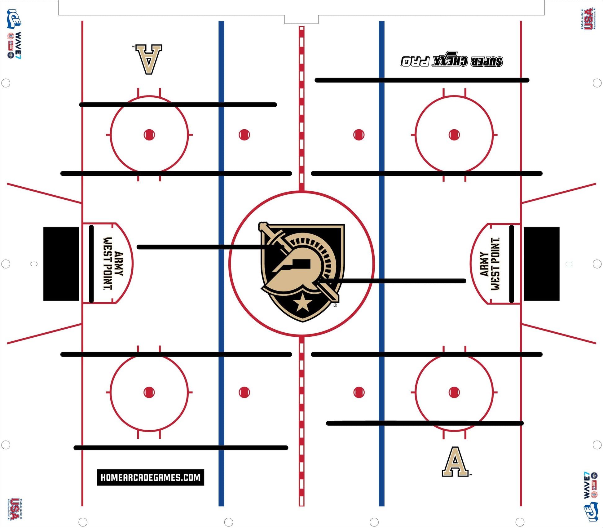 Westpoint Super Chexx PRO® Bubble Hockey Arcade Innovative Concepts in Entertainment