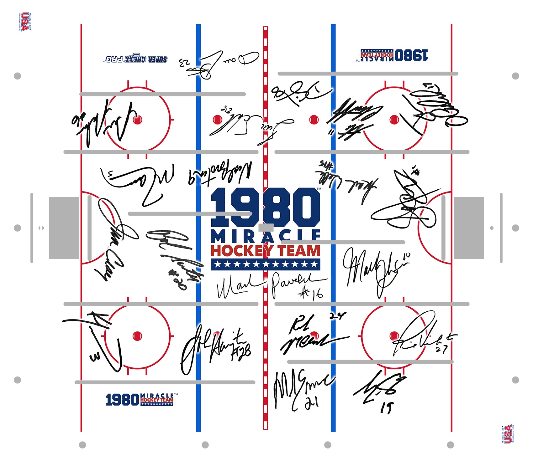 1980 Miracle Hockey Team Chexx Ice Game