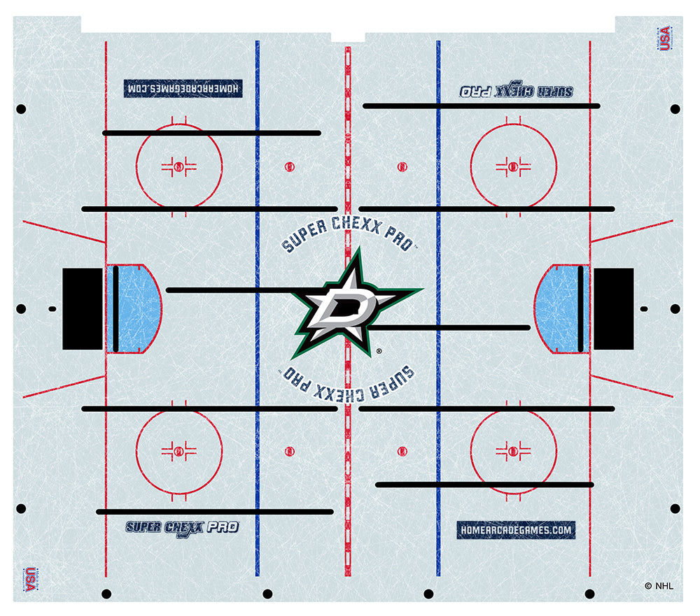 Dallas Stars NHL Super Chexx Pro Bubble Hockey Arcade Innovative Concepts in Entertainment