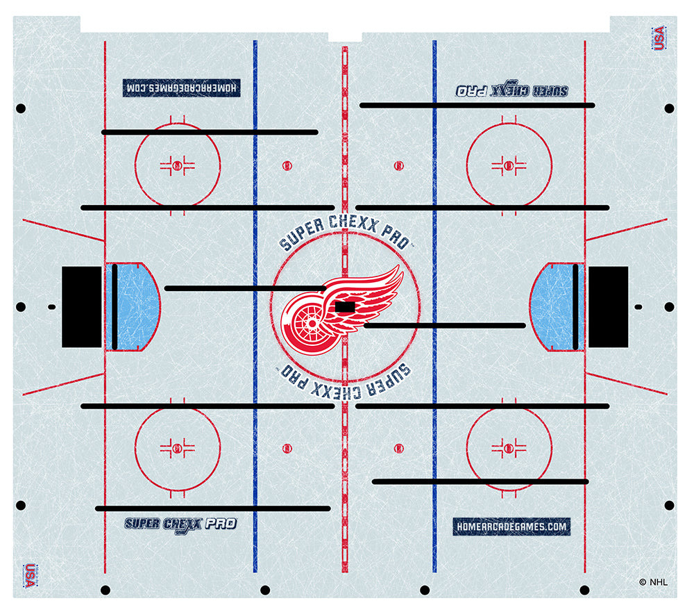Detroit Red Wings NHL Super Chexx Pro Bubble Hockey Arcade Innovative Concepts in Entertainment