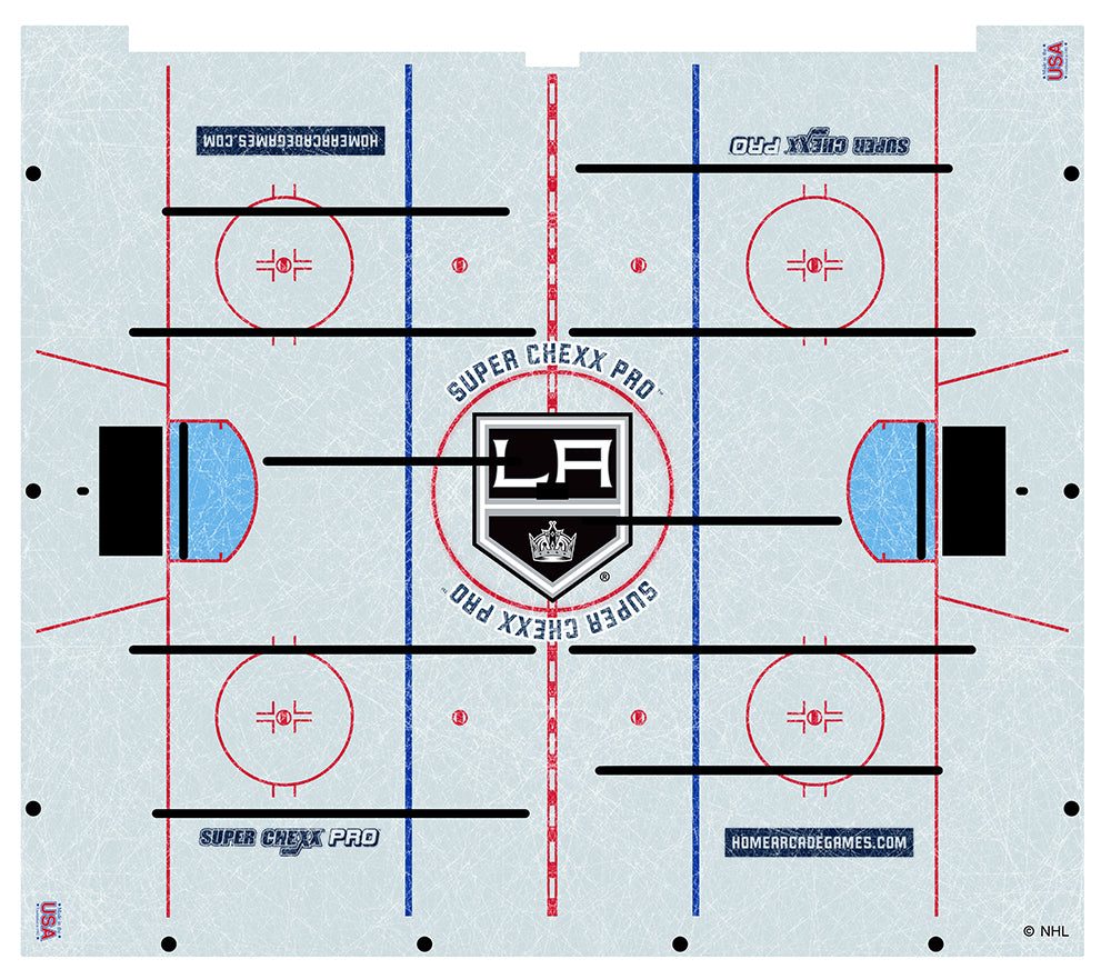L.A. Kings NHL Super Chexx Pro Bubble Hockey Arcade Innovative Concepts in Entertainment