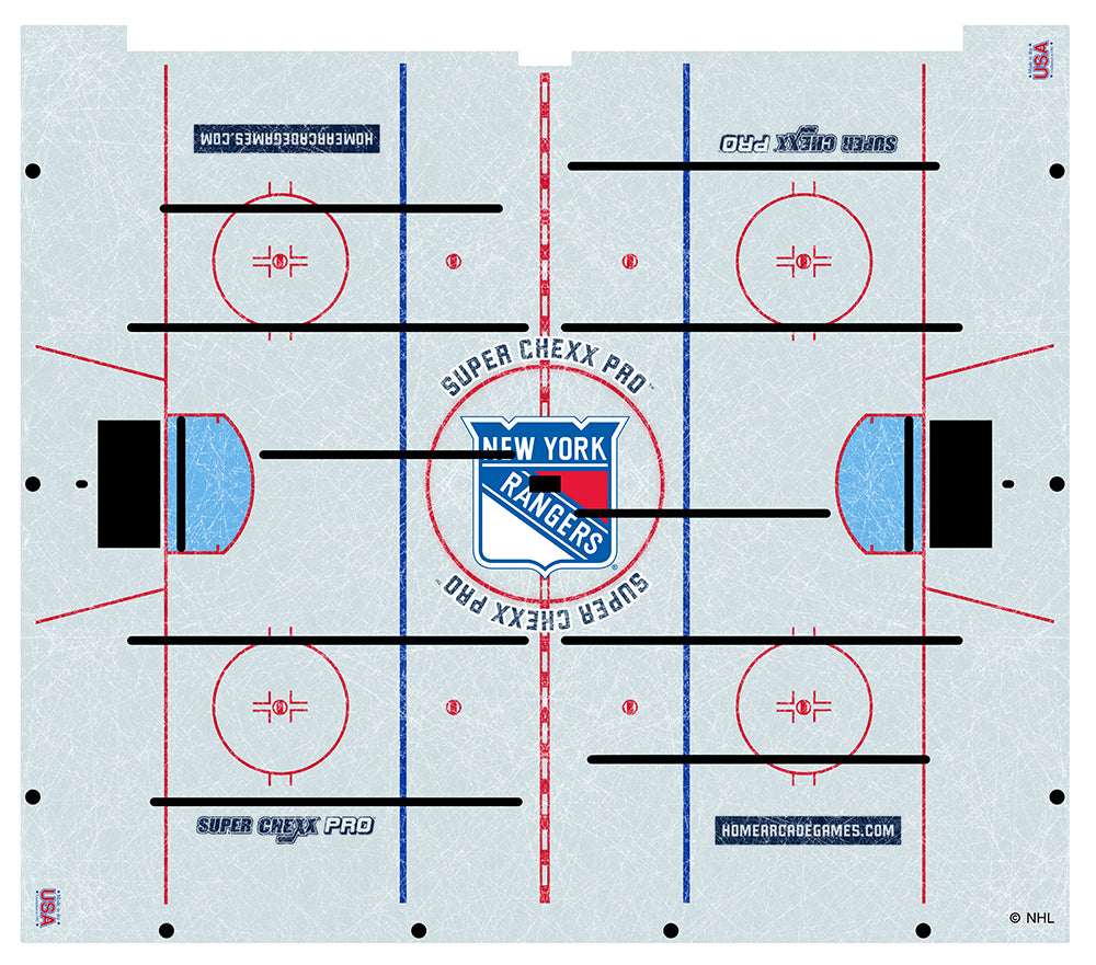 New York Rangers NHL Super Chexx Pro Bubble Hockey Arcade Innovative Concepts in Entertainment