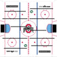 Ohio State Super Chexx PRO® Bubble Hockey Arcade Innovative Concepts in Entertainment
