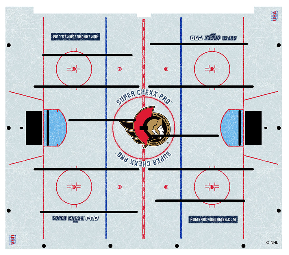 Ottawa Senators NHL Super Chexx Pro Bubble Hockey Arcade Innovative Concepts in Entertainment
