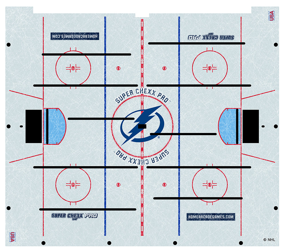 Tampa Bay Lightning NHL Super Chexx Pro Bubble Hockey Arcade Innovative Concepts in Entertainment