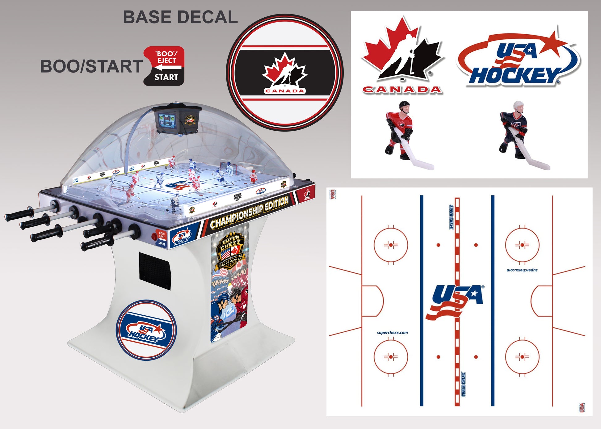 USA vs Canada Championship Edition Ice Game