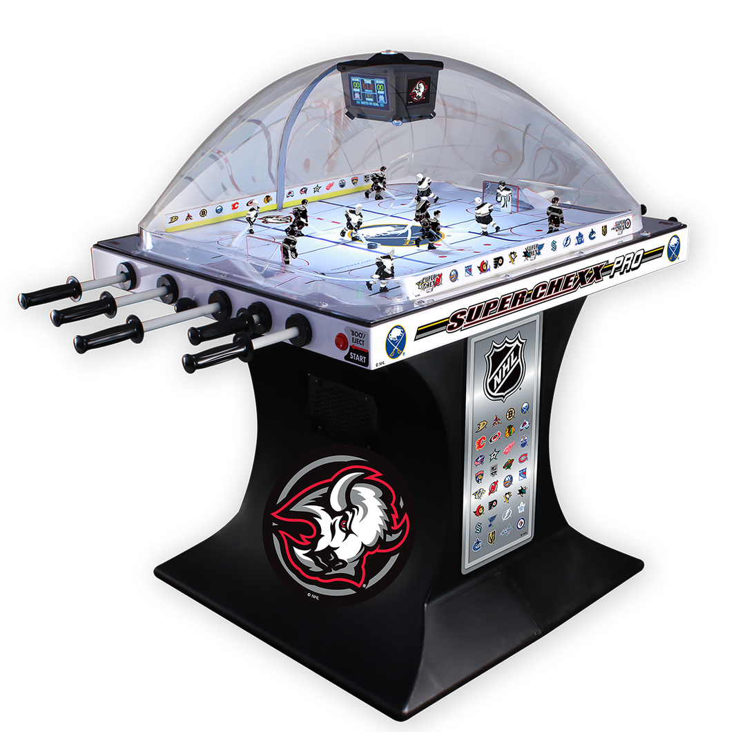 Buffalo Sabres (Goat Head) Special Edition Super Chexx Pro Bubble Hockey  Super Chexx Store   