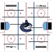 Vancouver Canucks NHL Super Chexx Pro Bubble Hockey