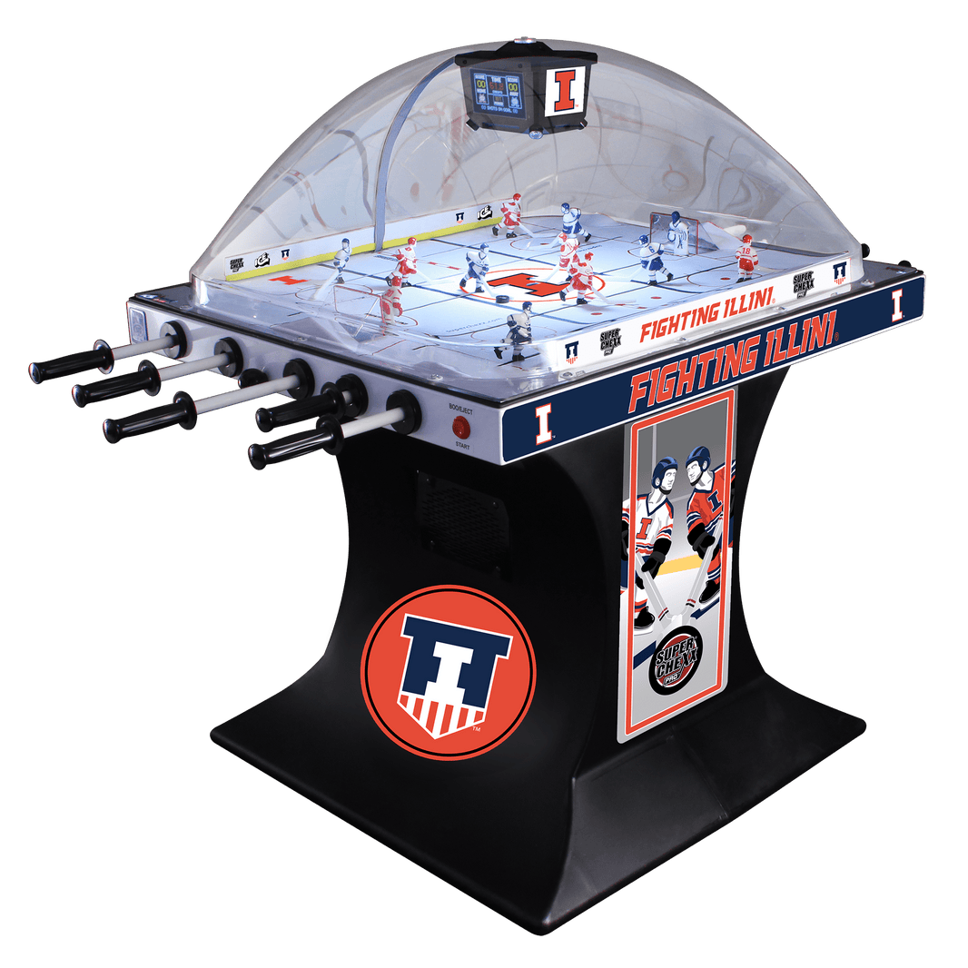 University of Illinois Super Chexx PRO® Bubble Hockey Arcade Innovative Concepts in Entertainment