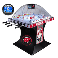 University of Wisconsin Super Chexx PRO® Bubble Hockey Arcade Innovative Concepts in Entertainment