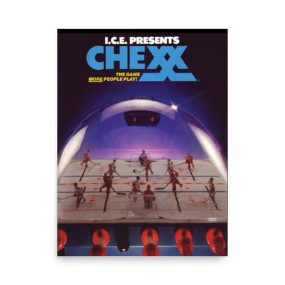 Chexx Vintage Poster Super Chexx Store Default Title