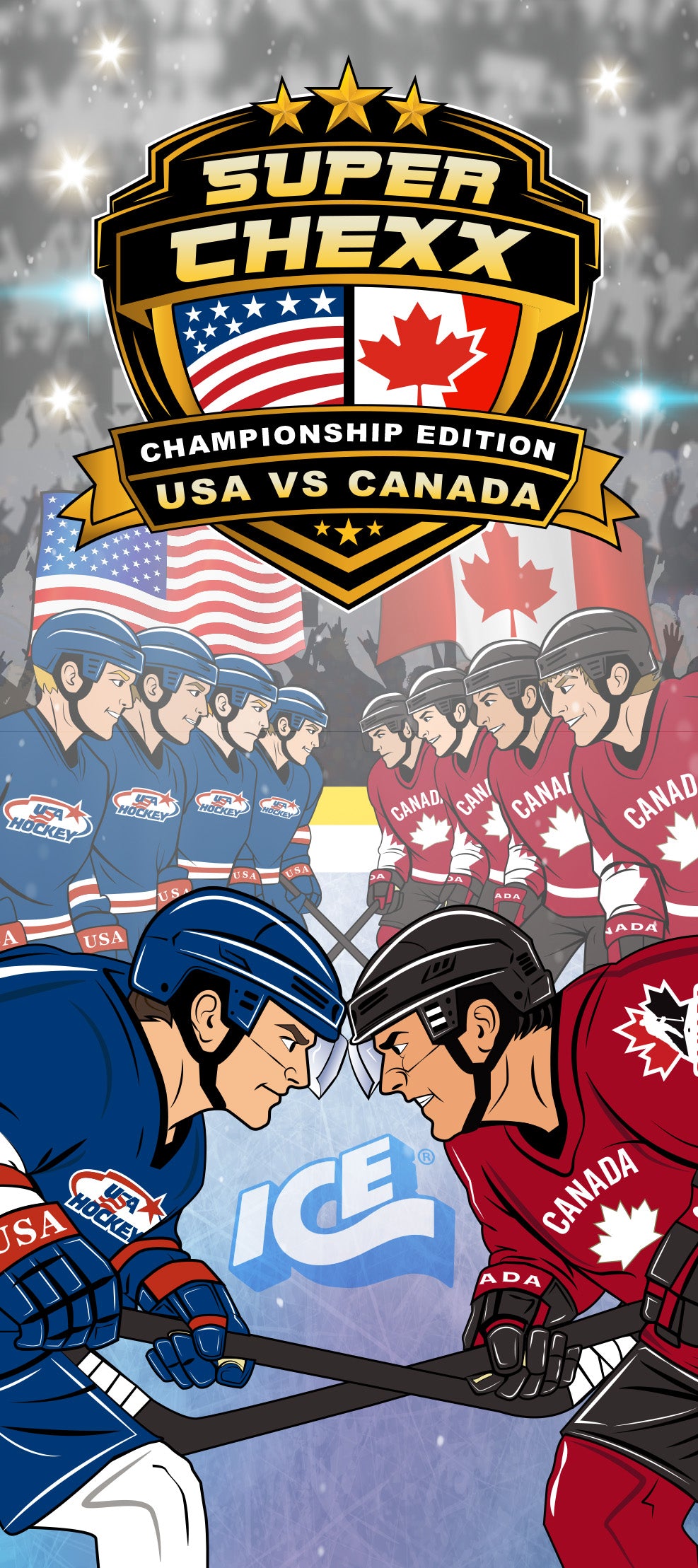 USA vs Canada Championship Edition Ice Game