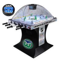 Hartford Whalers NHL Super Chexx Pro Bubble Hockey Arcade Innovative Concepts in Entertainment