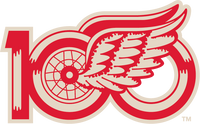 100-year anniversary NHL Detroit Red Wings Super Chexx Pro Bubble Hockey