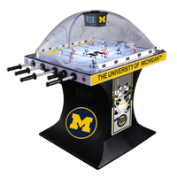 University of Michigan Super Chexx PRO® Bubble Hockey Arcade Innovative Concepts in Entertainment