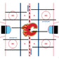 CHOOSE CENTER ICE LOGO OPTIONS_HIDDEN_PRODUCT Innovative Concepts in Entertainment, Inc. Calgary Flames Logo ICE  