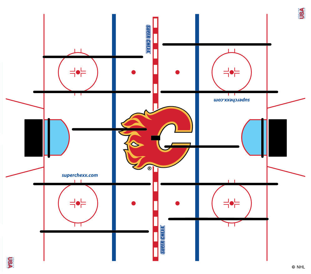 CHOOSE CENTER ICE LOGO OPTIONS_HIDDEN_PRODUCT Innovative Concepts in Entertainment, Inc. Calgary Flames Logo ICE  