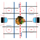 CHOOSE CENTER ICE LOGO OPTIONS_HIDDEN_PRODUCT Innovative Concepts in Entertainment, Inc. Chicago Blackhawks Logo ICE  