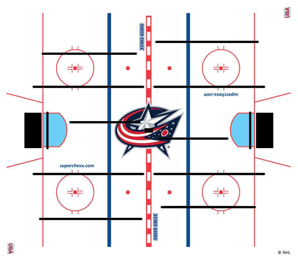 CHOOSE CENTER ICE LOGO OPTIONS_HIDDEN_PRODUCT Innovative Concepts in Entertainment, Inc. Columbus Blue Jackets Logo ICE  