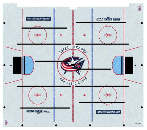 CHOOSE CENTER ICE LOGO OPTIONS_HIDDEN_PRODUCT Innovative Concepts in Entertainment, Inc. Skated Columbus Blue Jackets Logo ICE  