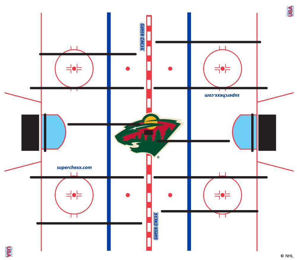 CHOOSE CENTER ICE LOGO OPTIONS_HIDDEN_PRODUCT Innovative Concepts in Entertainment, Inc. Minnesota Wild Logo ICE  