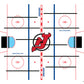 CHOOSE CENTER ICE LOGO OPTIONS_HIDDEN_PRODUCT Innovative Concepts in Entertainment, Inc. New Jersey Devils Logo ICE  