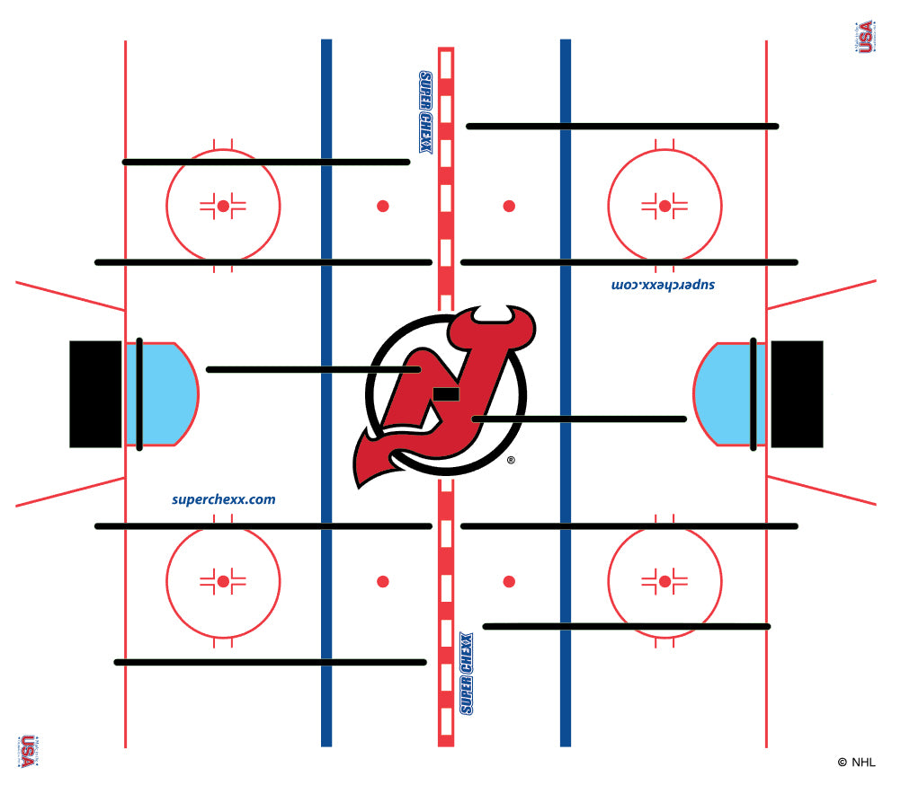 CHOOSE CENTER ICE LOGO OPTIONS_HIDDEN_PRODUCT Innovative Concepts in Entertainment, Inc. New Jersey Devils Logo ICE  