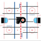 CHOOSE CENTER ICE LOGO OPTIONS_HIDDEN_PRODUCT Innovative Concepts in Entertainment, Inc. Philadelphia Flyers Logo ICE  