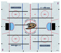 Skated Anaheim Ducks Logo ICE