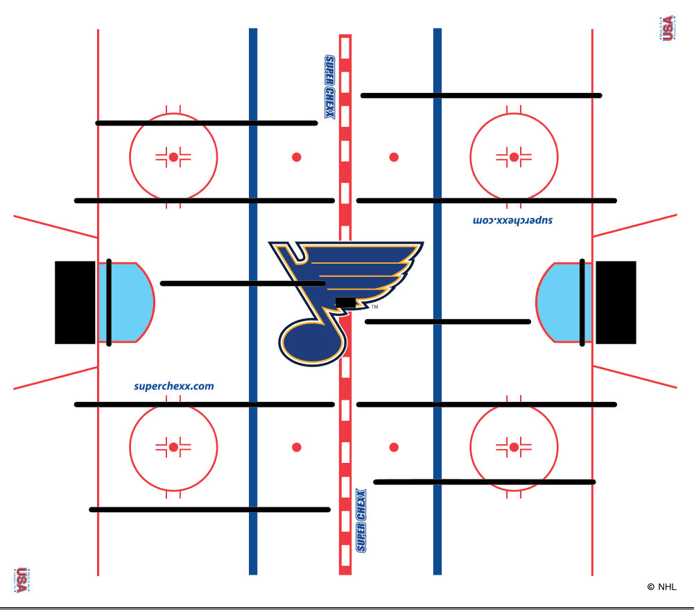 CHOOSE CENTER ICE LOGO OPTIONS_HIDDEN_PRODUCT Innovative Concepts in Entertainment, Inc. St. Louis Blues Logo ICE  