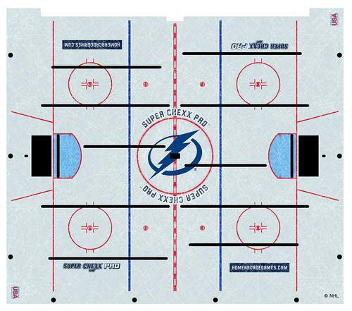 CHOOSE CENTER ICE LOGO OPTIONS_HIDDEN_PRODUCT Innovative Concepts in Entertainment, Inc. Skated Tampa Bay Lightning Logo ICE  