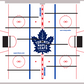 CHOOSE CENTER ICE LOGO OPTIONS_HIDDEN_PRODUCT Innovative Concepts in Entertainment, Inc. Toronto Maple Leafs Logo ICE  