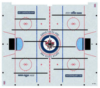 Skated Winnipeg Jets Logo ICE