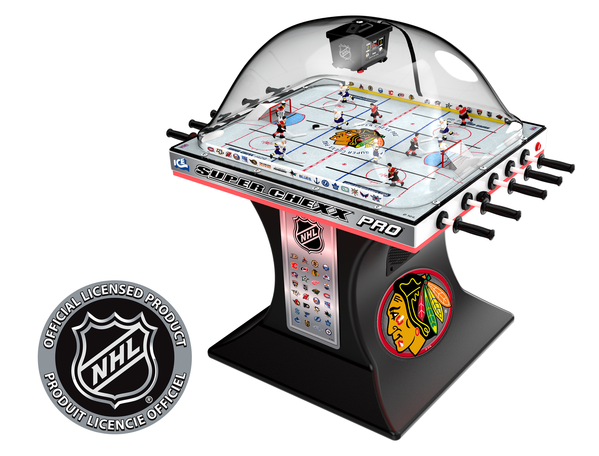 Special Edition NHL® Licensed ICE Super Chexx PRO® Arcade Innovative Concepts in Entertainment   